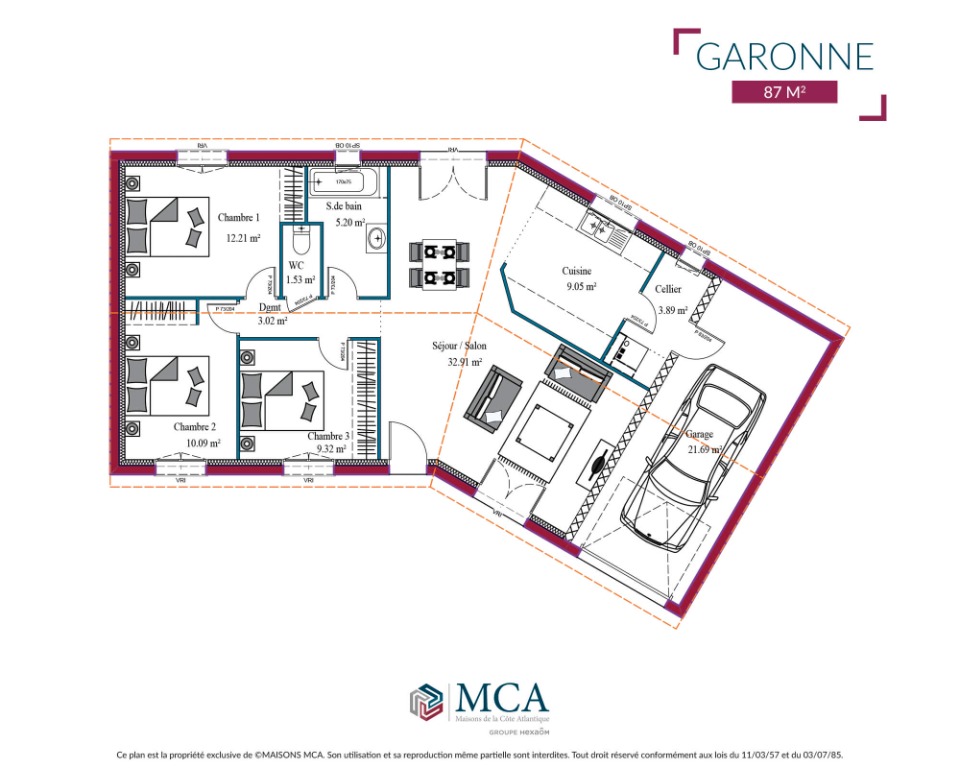 Programme immobilier neuf PC1955698 1 - Terrain et Maison à construire - Saint-Quentin-de-Baron