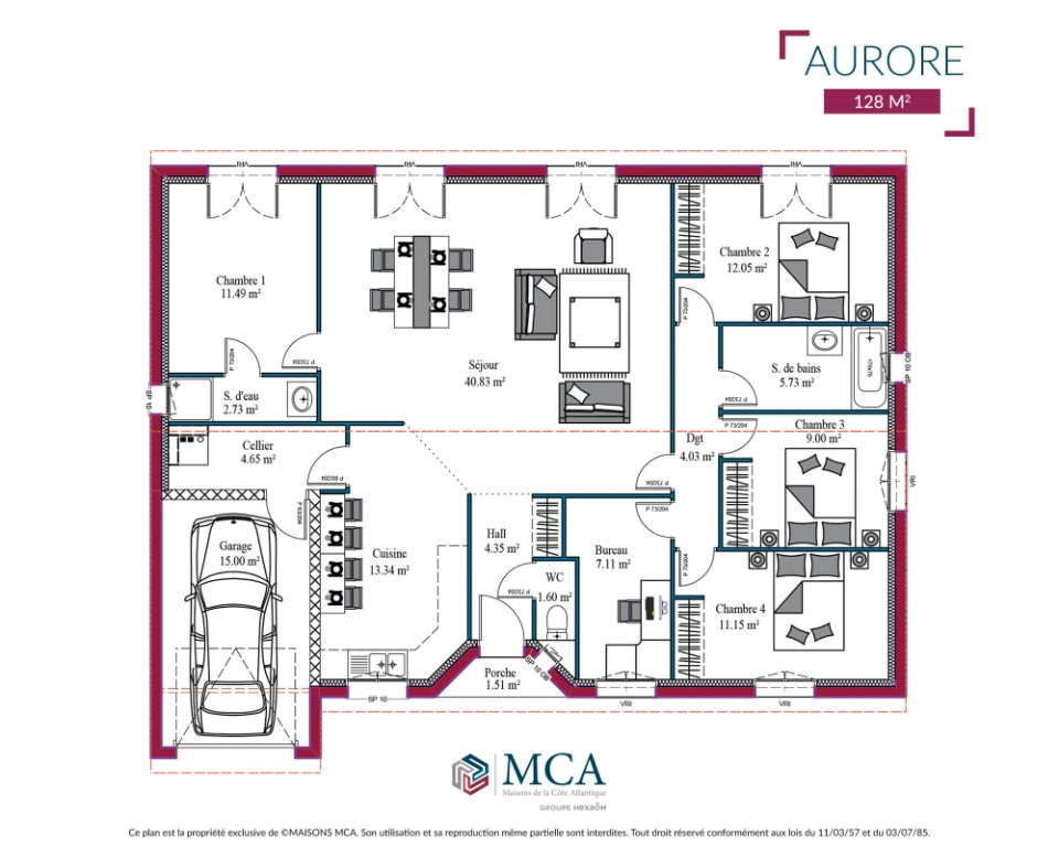 Programme immobilier neuf NP1986998 2 - Terrain et Maison à construire - Messanges