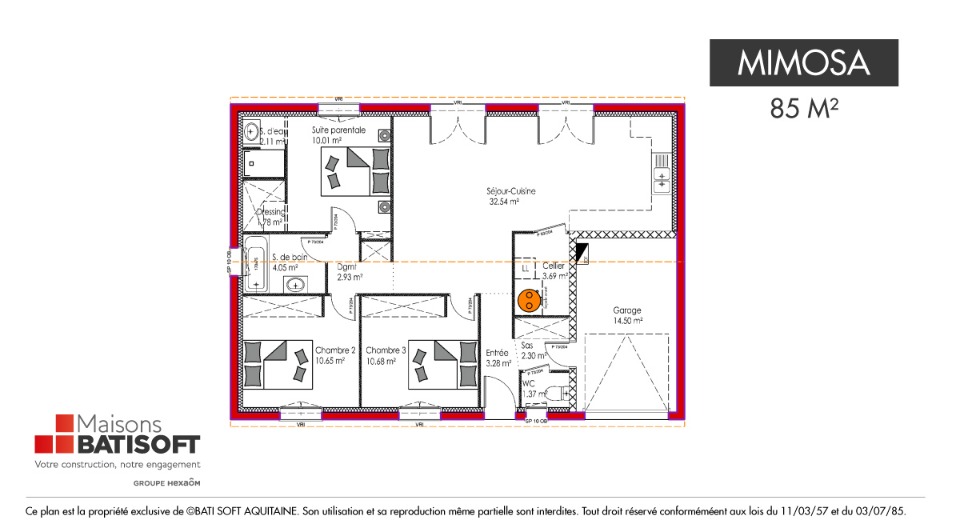 Programme immobilier neuf GL1990521 2 - Terrain et Maison à construire - Belin-Béliet