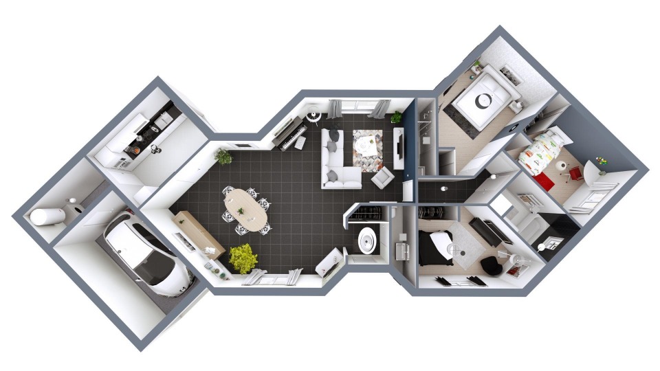 Programme immobilier neuf MH1992647 4 - Terrain et Maison à construire - Madirac