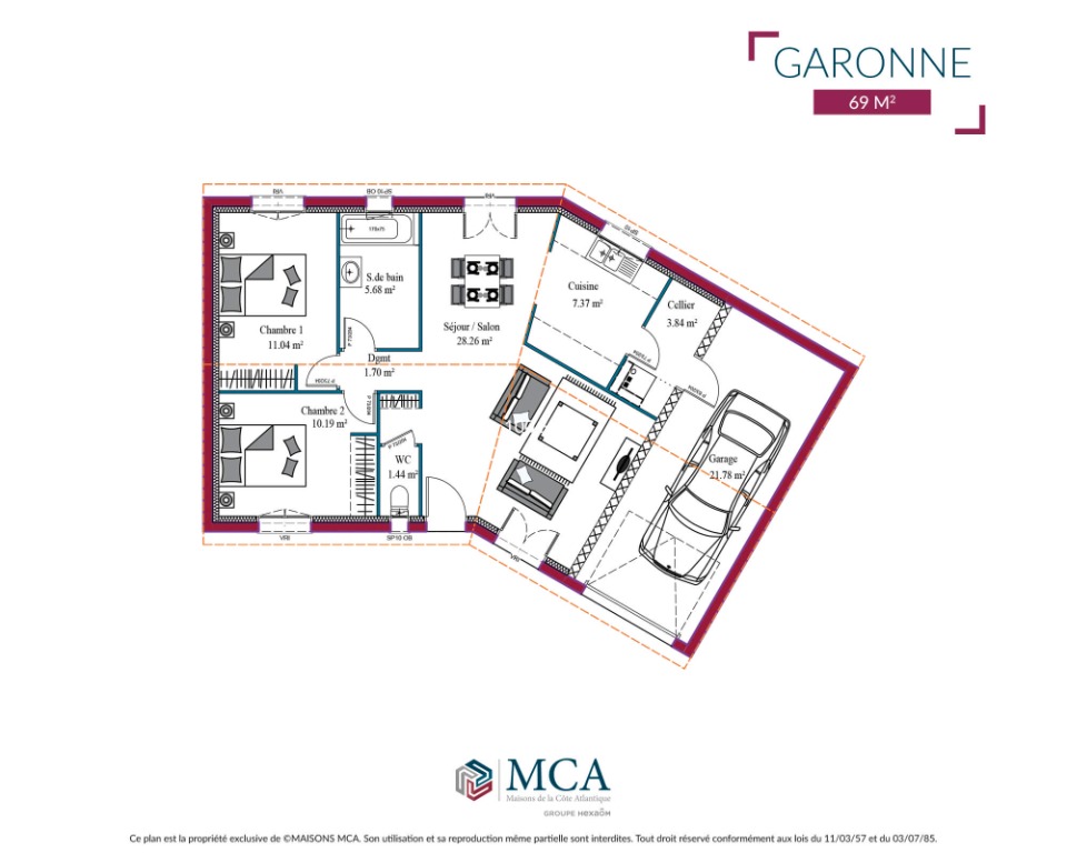 Programme immobilier neuf QDCASTRES350 3 - Terrain et Maison à construire - Castres-Gironde