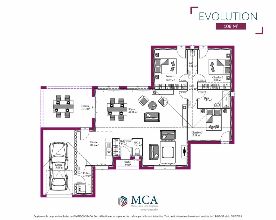 Programme immobilier neuf CG1994099 3 - Terrain et Maison à construire - Renung