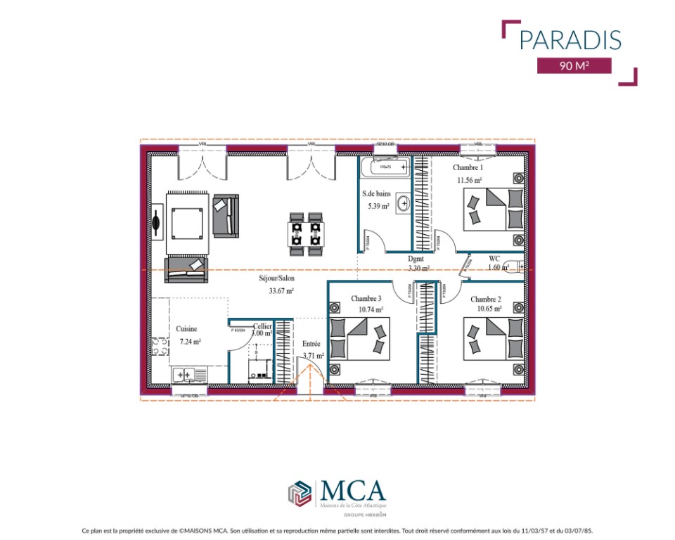 Programme immobilier neuf FP1994972 - Terrain et Maison à construire - Saint-Martin-d'Oney