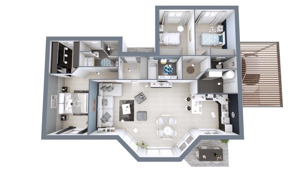 Programme immobilier neuf FP1994986 3 - Terrain et Maison à construire - Labastide-d'Armagnac