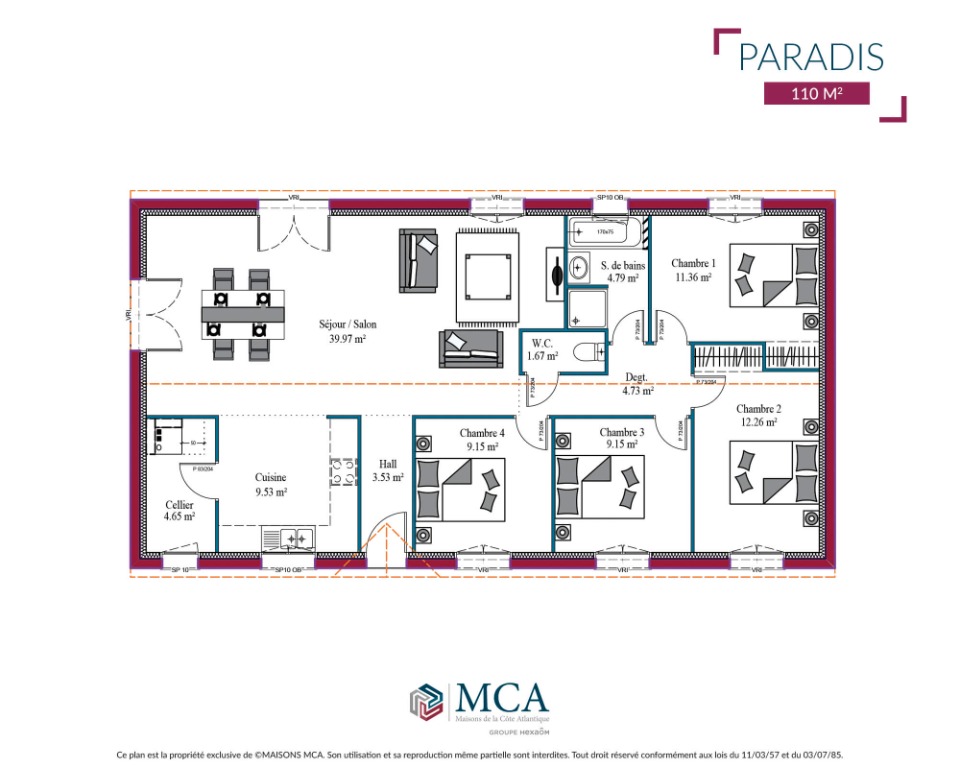 Programme immobilier neuf JT1995481 2 - Terrain et Maison à construire - Préchacq-les-Bains