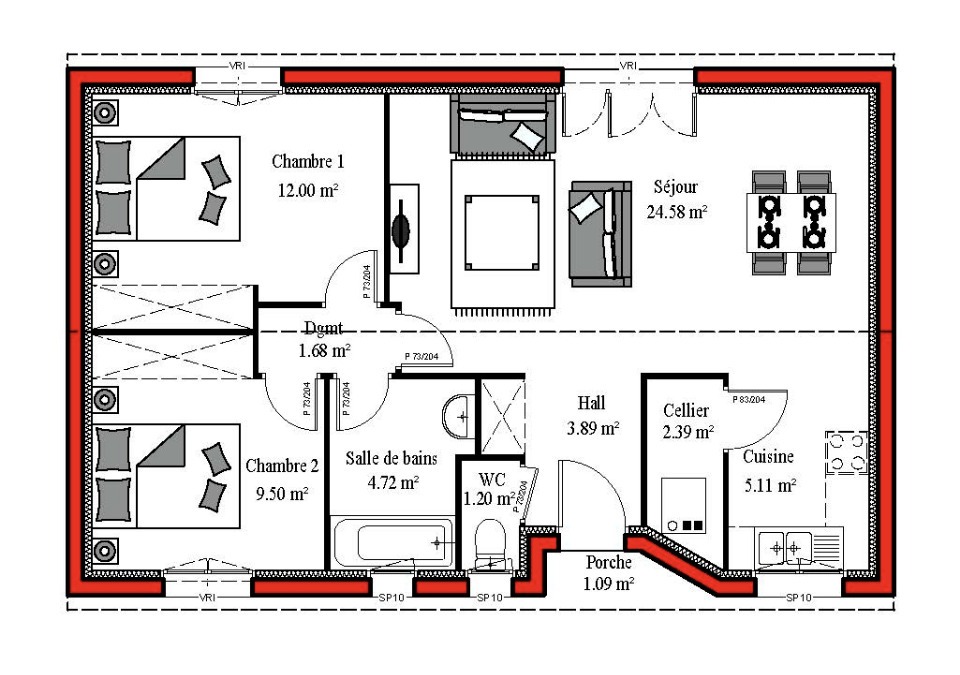 Programme immobilier neuf NQ1996181 1 - Terrain et Maison à construire - Bretagne-de-Marsan