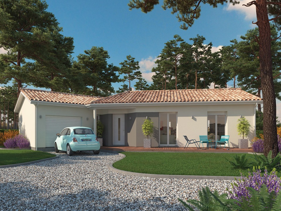 Programme immobilier neuf SB2271CAMBLANES-2 1 - Terrain et Maison à construire - Cénac