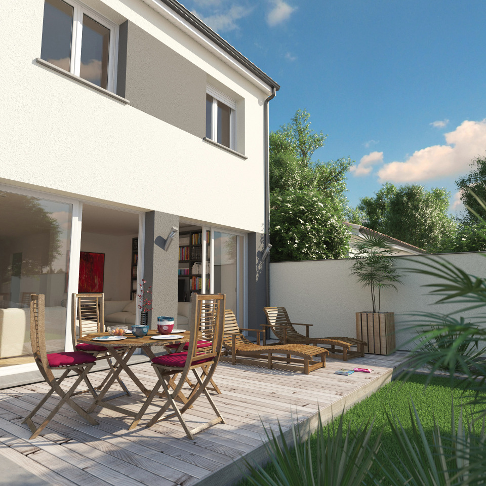 Programme immobilier neuf TM2000016 3 - Terrain et Maison à construire - Biscarrosse