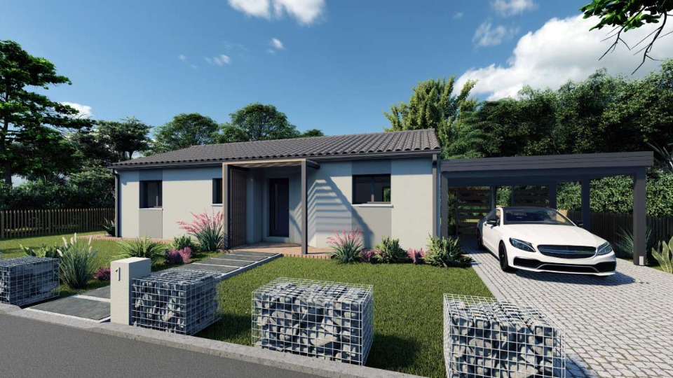 Programme immobilier neuf SP2000050 1 - Terrain et Maison à construire - Carresse-Cassaber