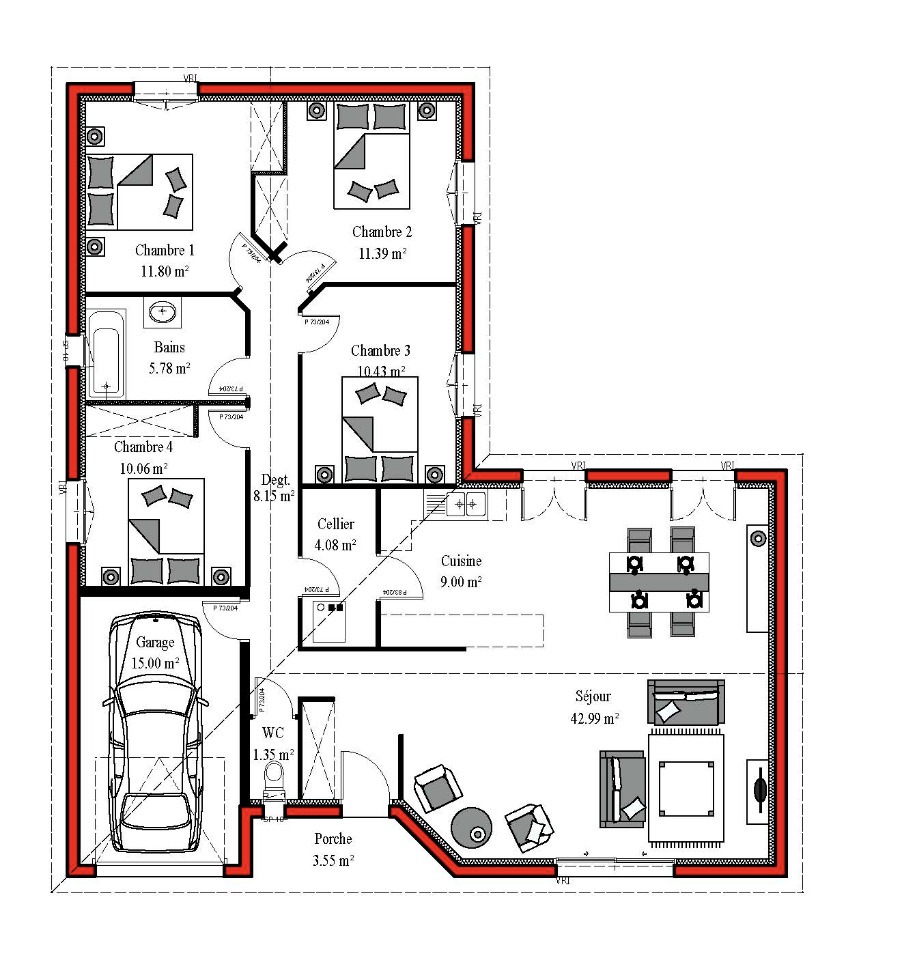 Programme immobilier neuf LC2001786 4 - Terrain et Maison à construire - Mios