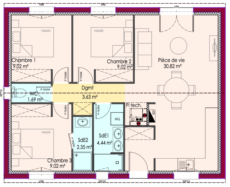 Programme immobilier neuf GL2003080 2 - Terrain et Maison à construire - Vayres