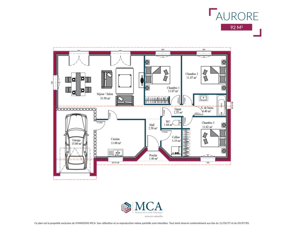 Programme immobilier neuf NZ2004711 3 - Terrain et Maison à construire - Baigneaux