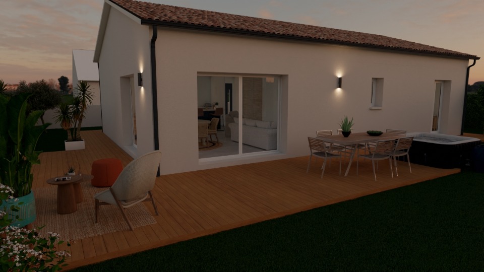 Programme immobilier neuf AB2006941 1 - Terrain et Maison à construire - Léognan