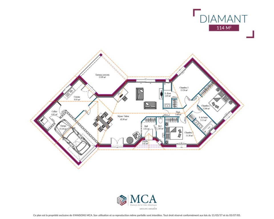 Programme immobilier neuf AF2005768 1 - Terrain et Maison à construire - Podensac