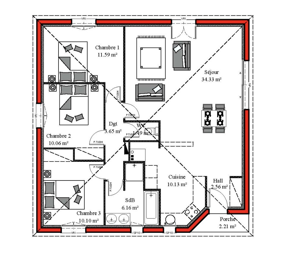 Programme immobilier neuf HL2010134 2 - Terrain et Maison à construire - Vayres