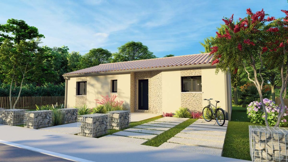 Programme immobilier neuf LG2012859 2 - Terrain et Maison à construire - Bassens