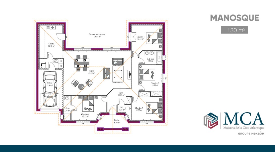 Programme immobilier neuf JT2022115 2 - Terrain et Maison à construire - Marsalès