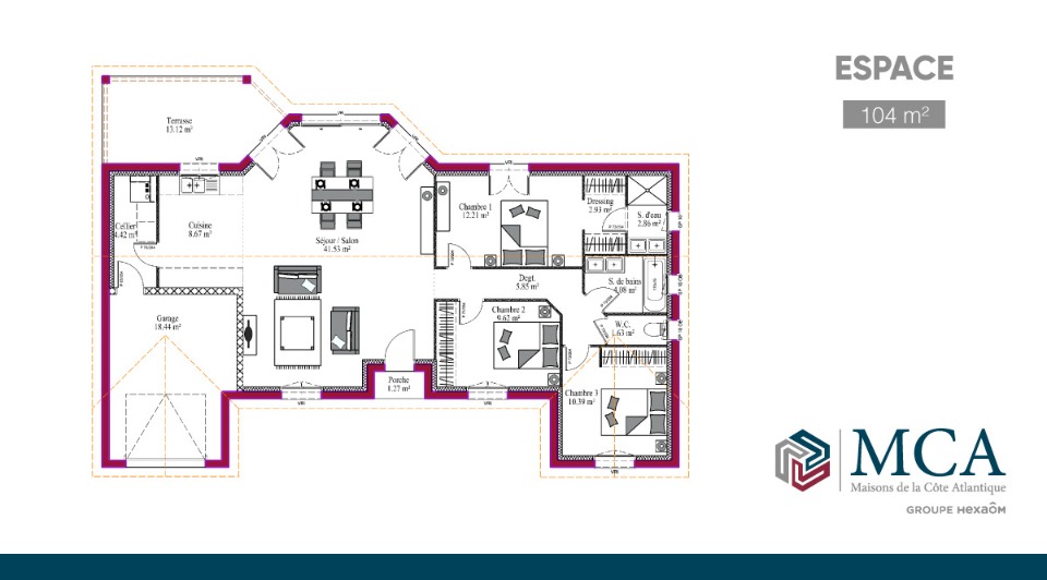 Programme immobilier neuf BD2023766 2 - Terrain et Maison à construire - La Force