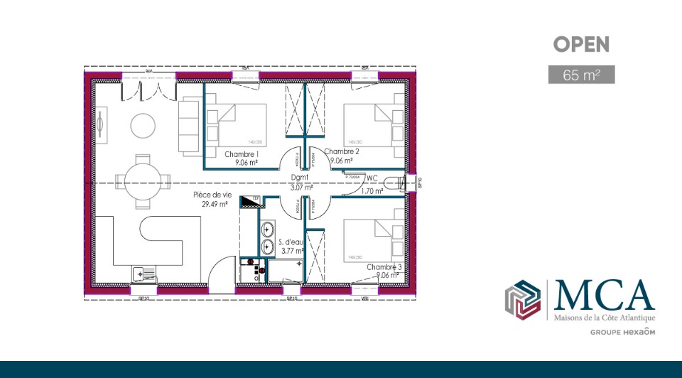 Programme immobilier neuf LJ2030860 2 - Terrain et Maison à construire - Le Thou