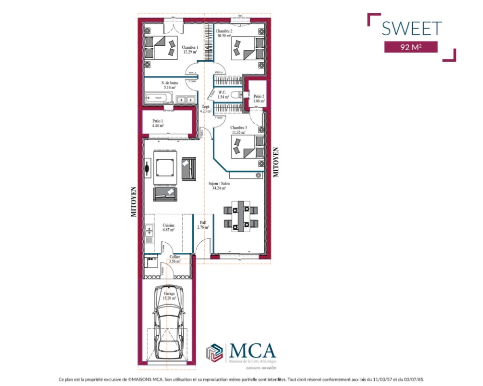 Programme immobilier neuf HD2044695 3 - Terrain et Maison à construire - Ladaux