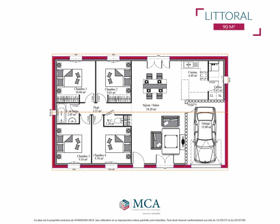 Programme immobilier neuf SPMAR801 1 - Terrain et Maison à construire - Maransin