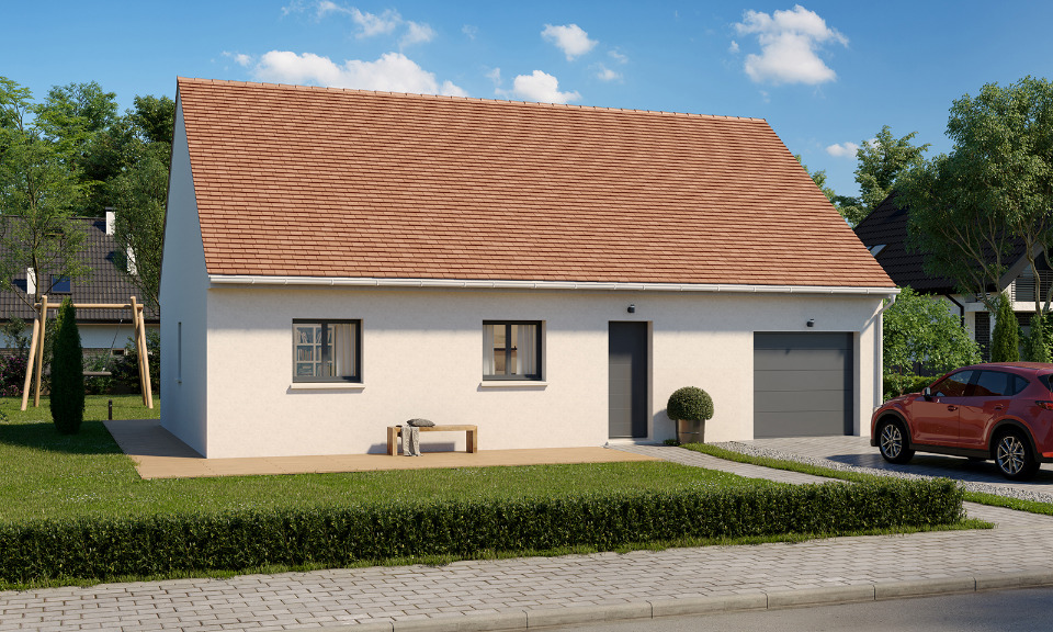 maison individuelle de 85m2 en vente à Itteville