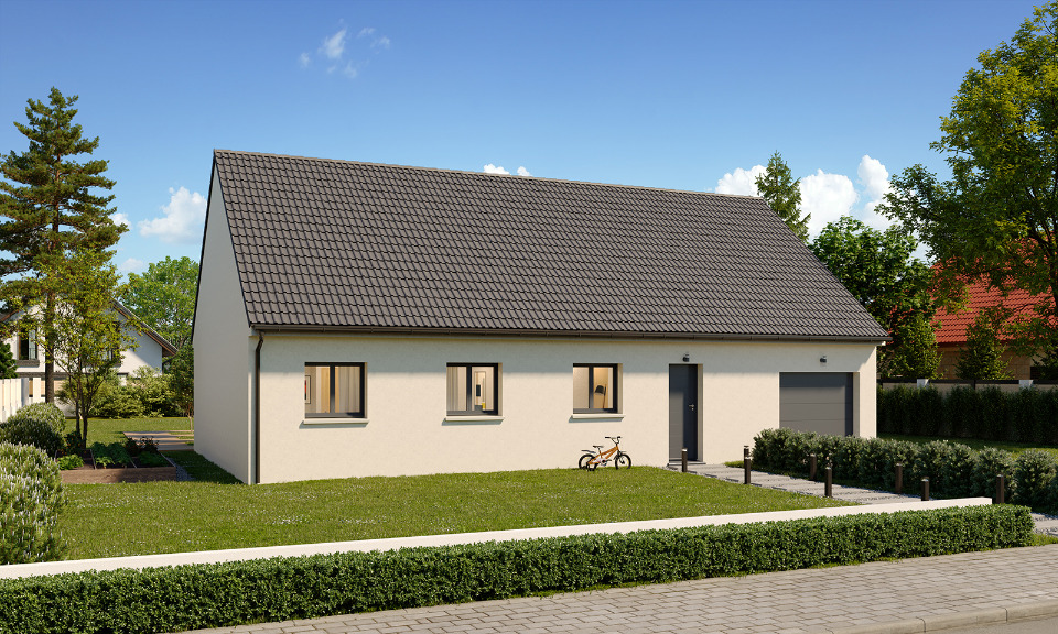 maison individuelle de 101m2 en vente à Tigery