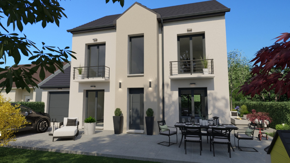 Acheter un terrain à construire viabilisé de 369m2 en vente à Conflans-Sainte-Honorine