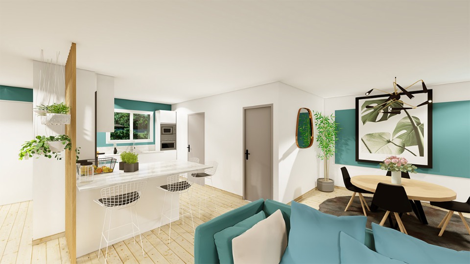 Programme immobilier neuf HD2103534 3 - Terrain et Maison à construire - Loubens