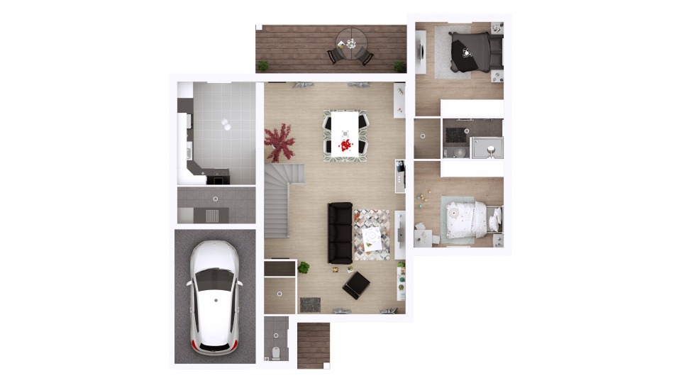 Programme immobilier neuf DL2106182 1 - Terrain et Maison à construire - Libourne