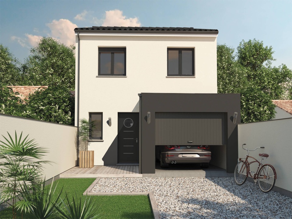 Programme immobilier neuf JR2108424 1 - Terrain et Maison à construire - Castelnau-de-Médoc