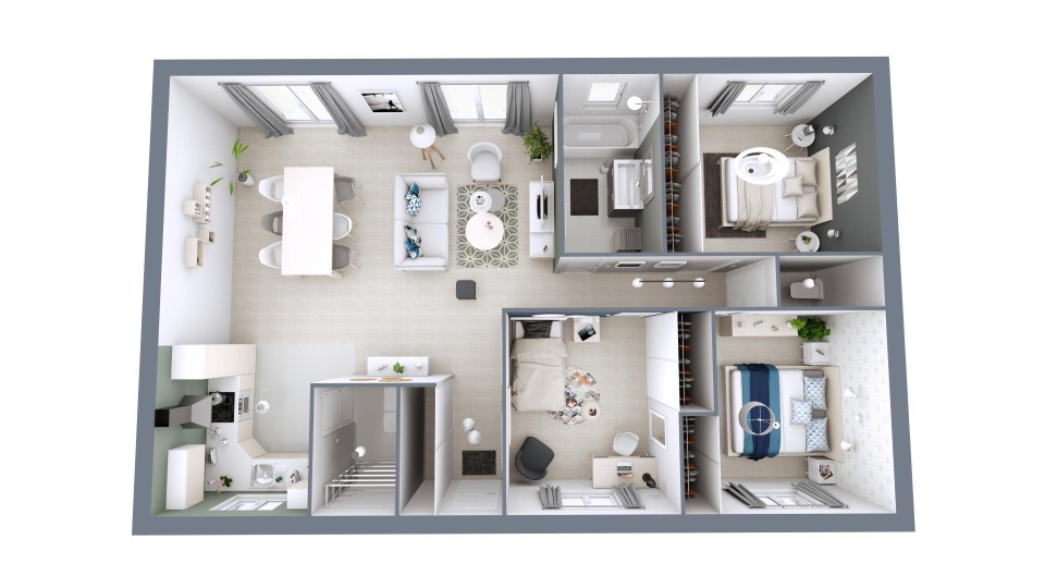 Programme immobilier neuf YObeautiran1-1 3 - Terrain et Maison à construire - Beautiran