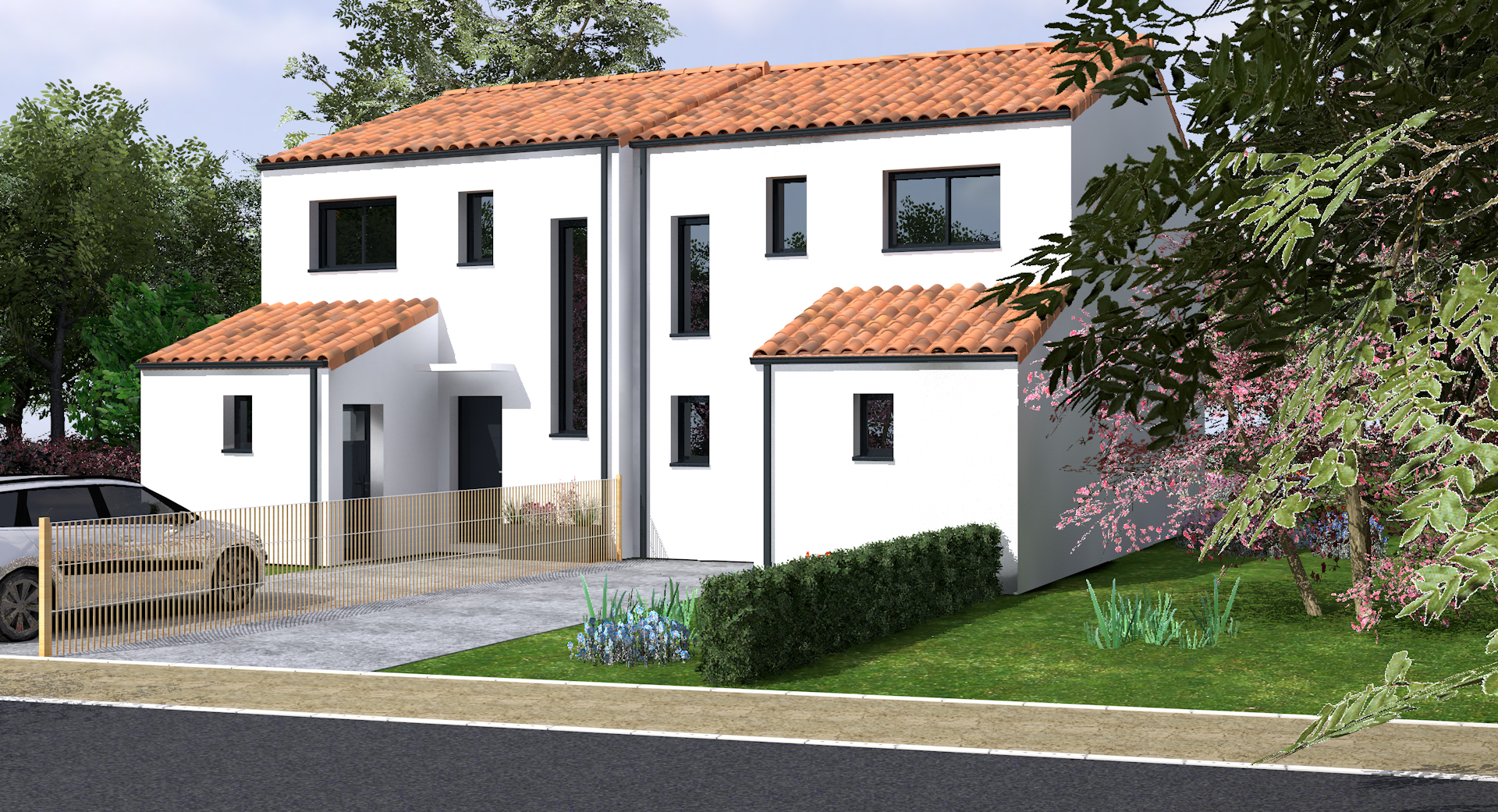Programme immobilier neuf BERDES-00069 - Terrain et Maison à construire - Rezé