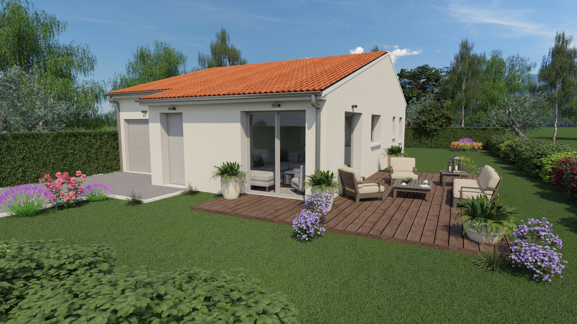 Maison neuve de plain-pied à Cébazat – Confort & Économies d’énergie !