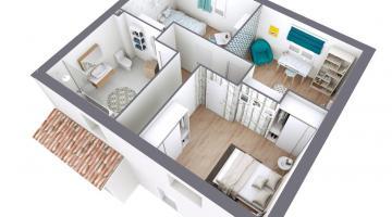 Maison individuelle 4 pièces