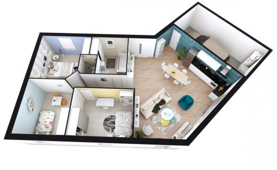 Maison individuelle 4 pièces