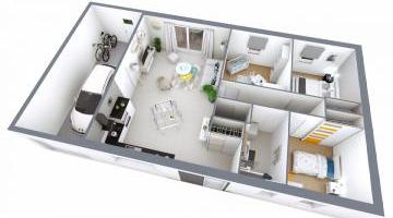 Maison individuelle 4 pièces