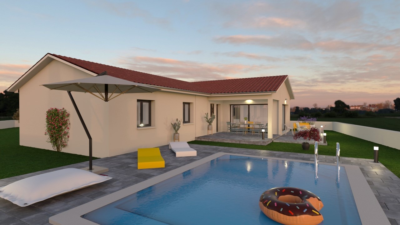 Agréable maison individuelle à Saint-André-de-Bâgé (01380)