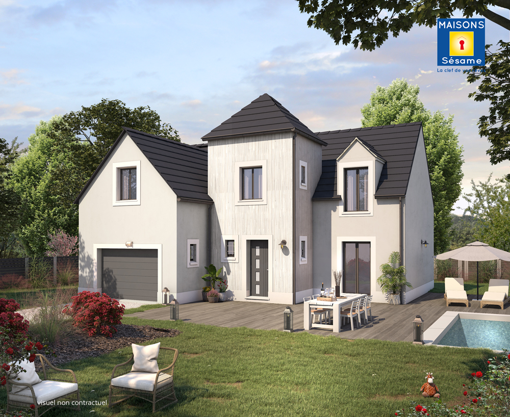 Photo maison Terrain de 615 m² + maison