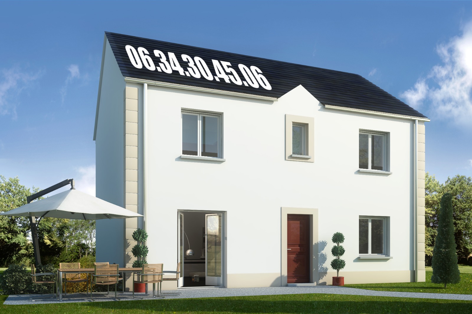 Photo maison Terrain de 355 m² + maison