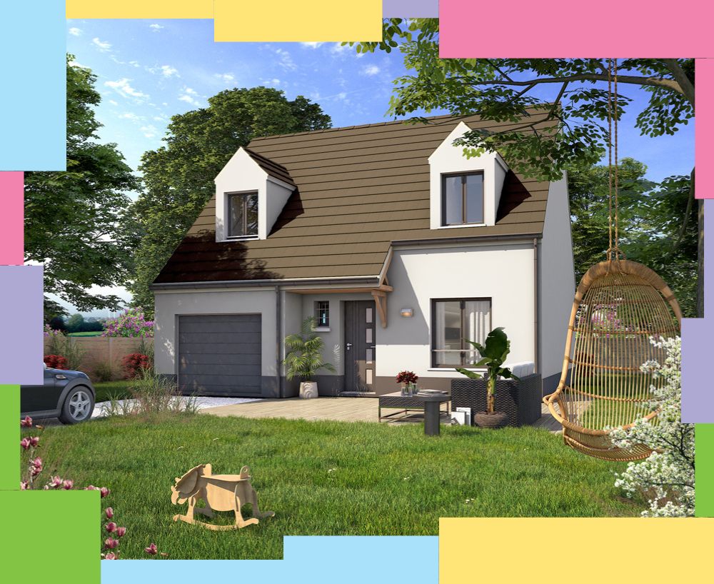 Charmante maison individuelle de 90m2 disponible à Coutevroult (77580)