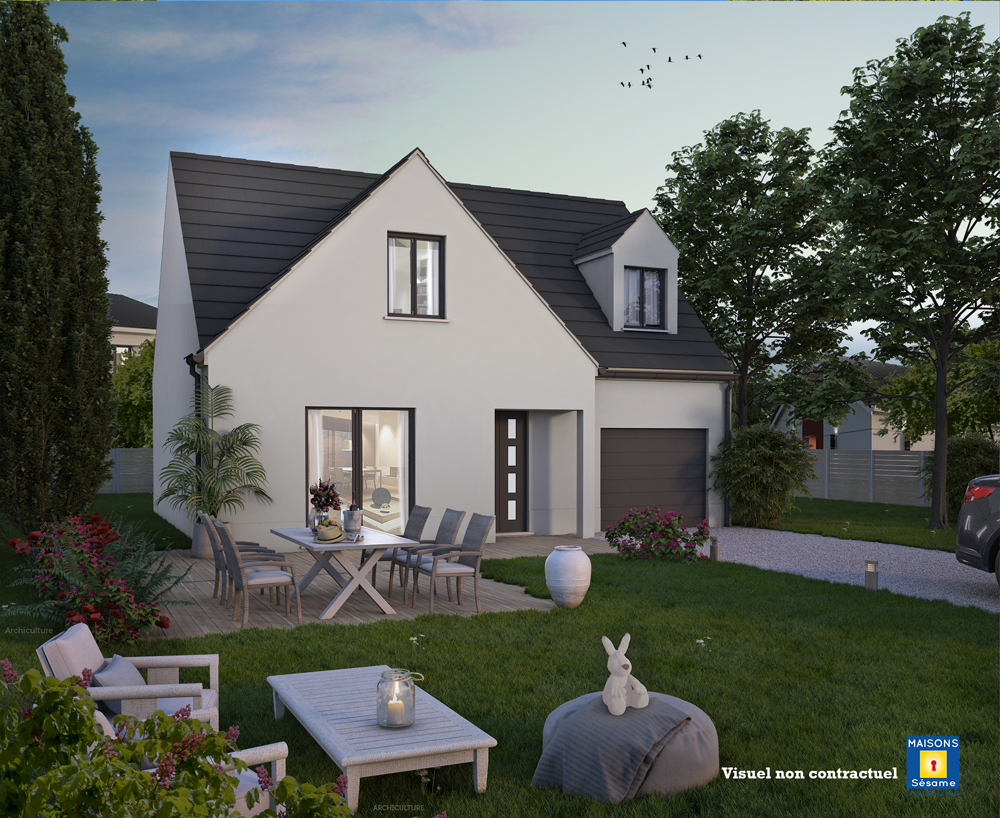Photo maison Terrain de 500 m² + maison