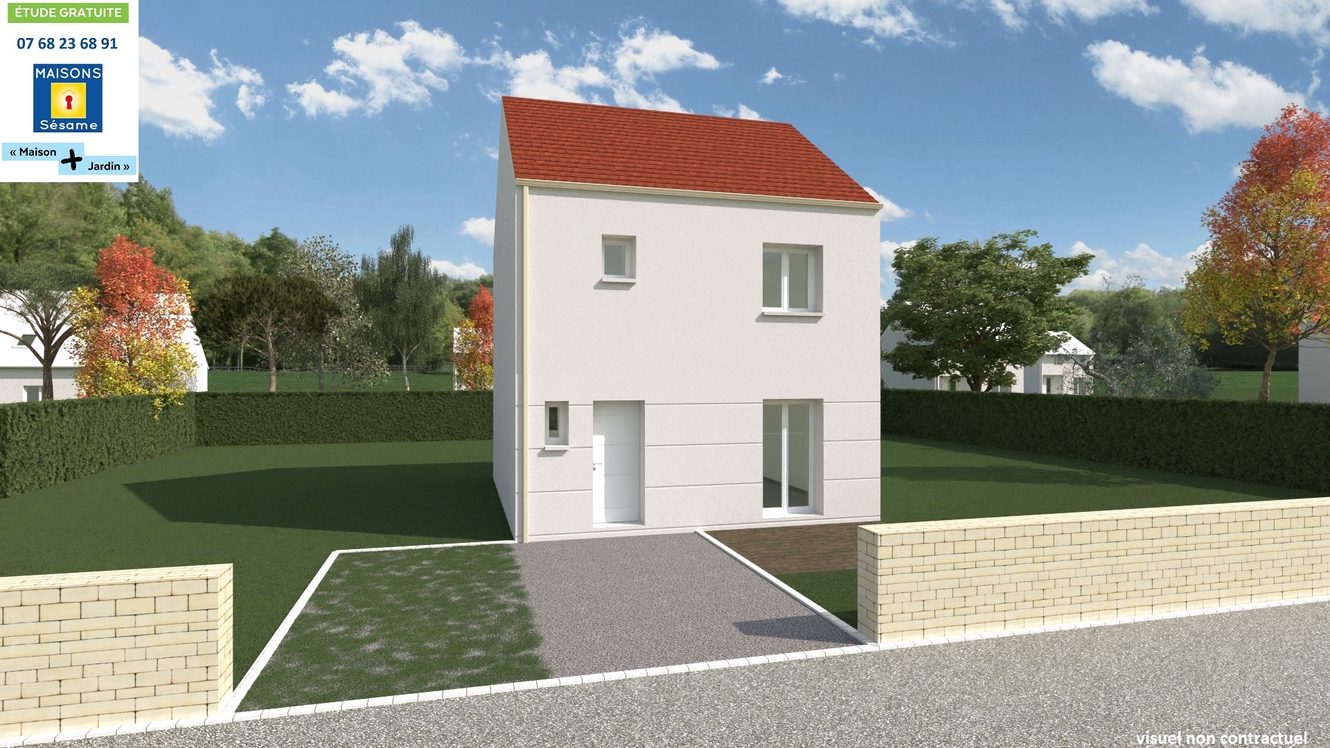 Superbe maison à vendre de 80m2 à Breuillet