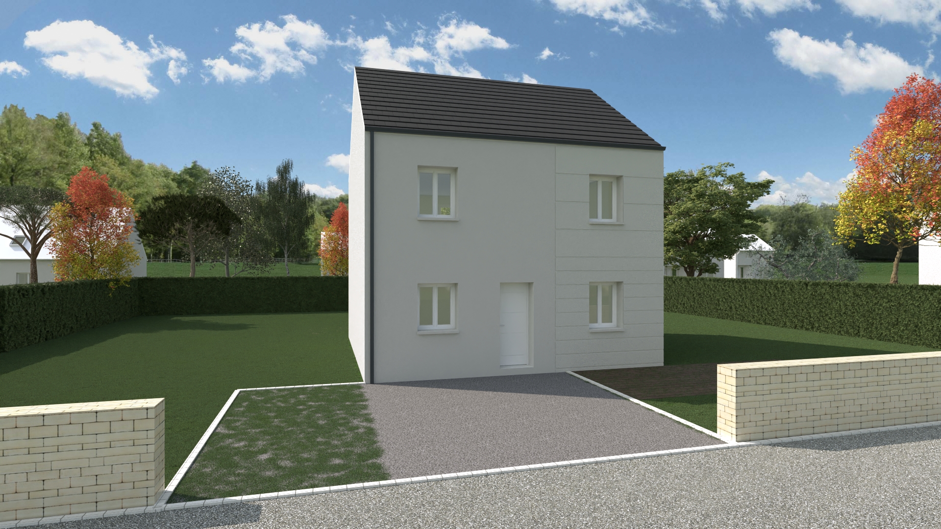 Photo maison Terrain de 270 m² + maison
