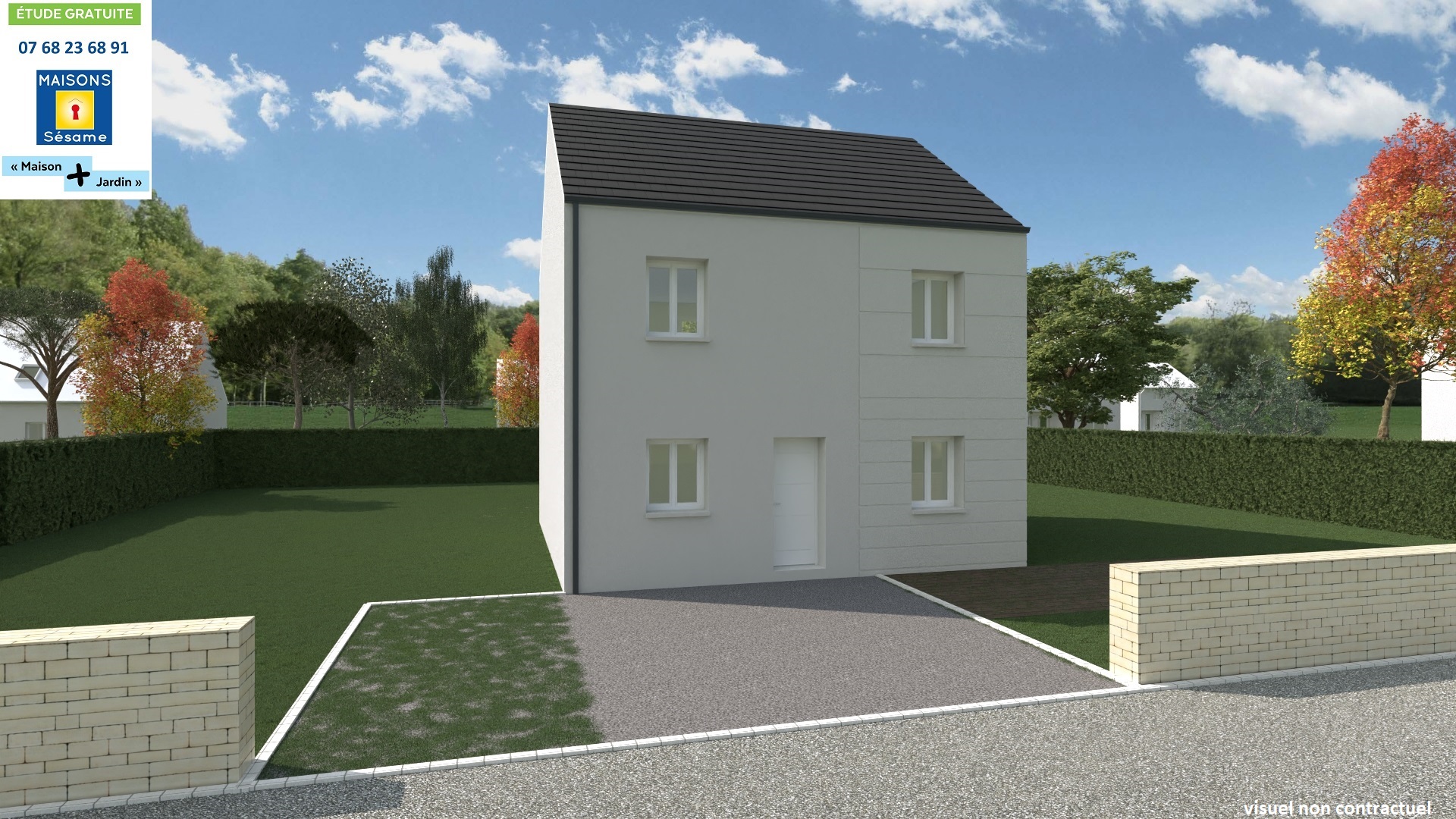 Photo maison Terrain de 381 m² + maison
