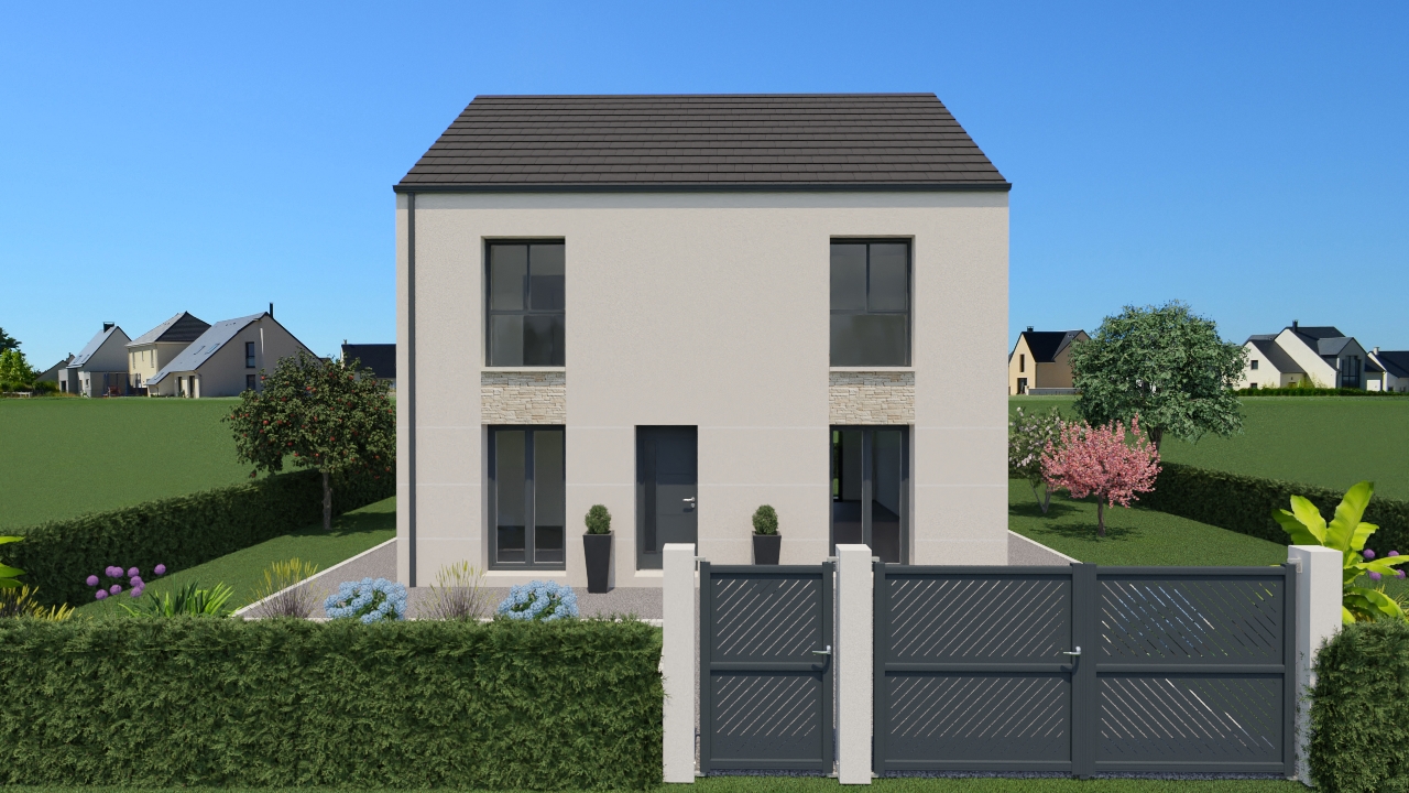 Photo maison Terrain de 360 m² + maison