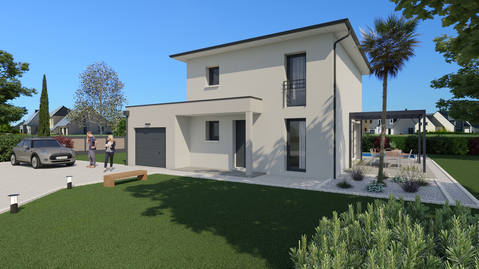 vente Terrain et Maison à construire Leyrieu (38) 2