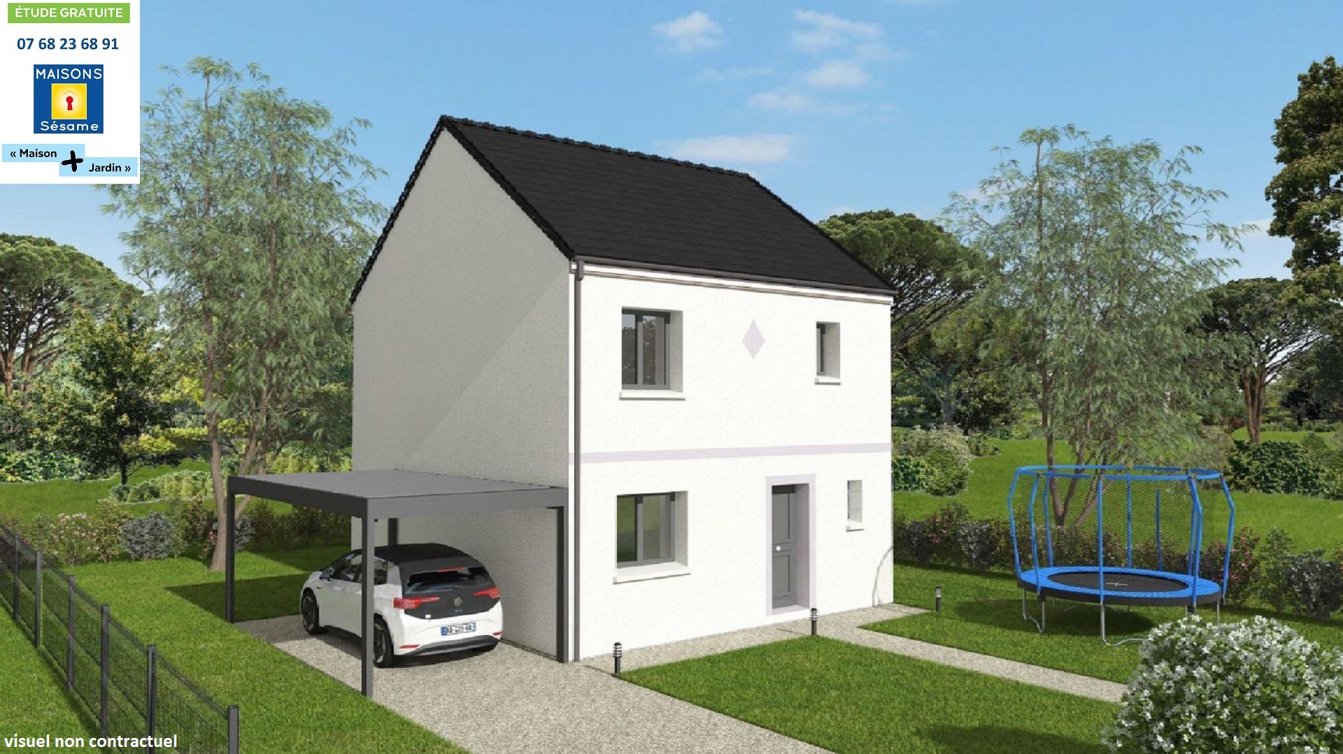 Photo maison Terrain de 500 m² + maison