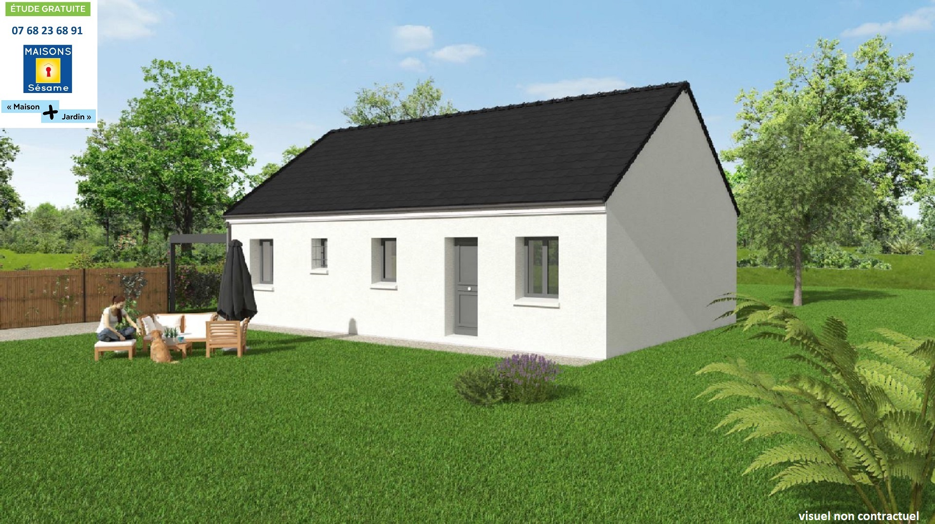 Photo maison Terrain de 500 m² + maison