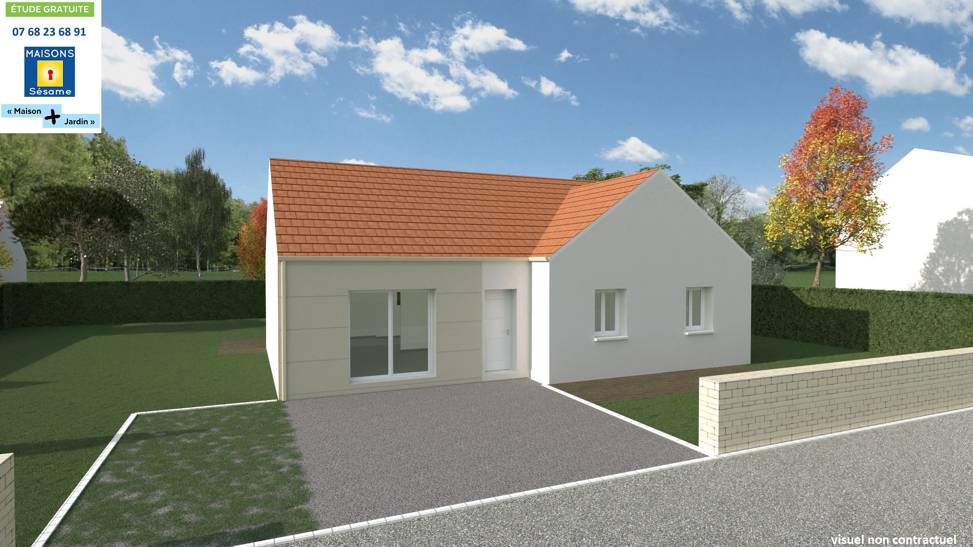 maison à construire de 80m2 disponible à La Ferté-Alais (91590)